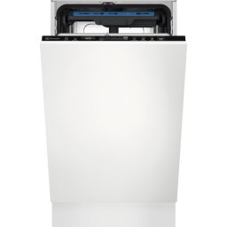 Masina de spalat vase incorporabila Electrolux EEG63410L, 10 seturi, 8 programe, AirDry, Usa slide, Motor inverter, SatelliteClean, Iluminare interioare, Time Beam, Clasa C, 45 cm