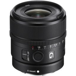 Obiectiv Sony, montura E, 15mm, F1.4 G, Negru
