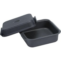 Vas cu capac GAGGENAU Full Size Roaster GN340230 - 00570316, Gastronorm roaster GN2/3, L35.4cm, l32.5cm, H16.5cm, Aluminiu turnat cu invelis anti-aderent, Pot fi folosite drept vase separat, Negru