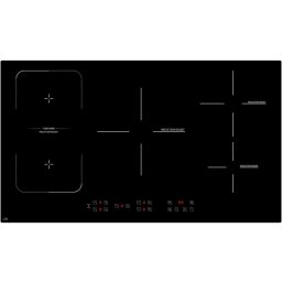 Plita inductie LIN LI-B57235, incorporabila, 5 zone de gatit, 7200 W, latime 90 cm, Negru