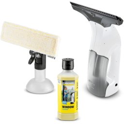 Aspirator pentru geamuri Karcher WV 1 Plus D500, 25 cm latime, acumulator inclus, capacitate colectare 100 ml, Alb