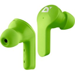 Casti wireless, Defender, model Twins 916, Bluetooth 5.0, autonomie 4h, Verde
