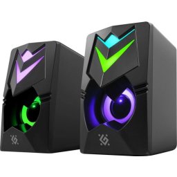 Boxe PC Defender J4 2.0 6W LED USB black, 65964, 6W, USB, LED