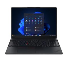 Laptop Lenovo ThinkPad E16 Gen 3, Intel Core Ultra 7 255H, 16 inch, RAM 16GB, SSD 512GB, Intel Arc 140T, No OS, Negru