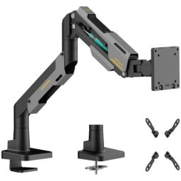 Suport monitor Serioux SRXA-MM101-C012GR, reglabil, ecran 24-57 inch, greutate maxima 30 kg, Gri