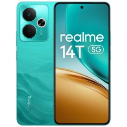 Telefon mobil Realme 14T, 5G, 8GB RAM, 256GB, Dual SIM, Verde Surf