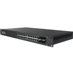Switch TELTONIKA NET SWITCH 24PORT 10/100/1000/L2+ SWM280, 24 porturi Gigabit, 12x PoE+, 4x SFP, L2+ Managed