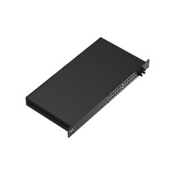 Switch TELTONIKA, 24 porturi Gigabit PoE+, 4 porturi SFP, L2+ Managed