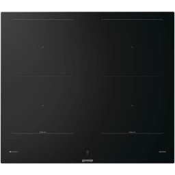 Plita cu inductie incorporabila Gorenje GI6443BSCWF, 4 zone de gatit, 7360 W, sticla-ceramica, Negru