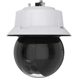 Camera Axis Q6355-LE NM, PTZ de exterior 2MP, zoom 31x, zi/noapte, camp vizual 60.6° - 2.0°, IR pana la 300 metri, sensibilitate la lumina color: 0.3 lux, 0.002 lux, IR 0 lux activat, ARTPEC 9. Fara interval mediu de vizibilitate, Alb