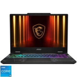 Laptop Gaming MSI Cyborg 15 B13WEKG, procesor Intel® Core i5-13420H pana la 4.6GHz, 15.6 inch, Full HD, IPS, 144Hz, 16GB DDR5 RAM, 512GB SSD, NVIDIA GeForce RTX 5050 8GB GDDR7, No OS, Negru