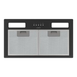 Hota Cata GT-PLUS 45 BK, 645 m³/h, Latime 45 cm, Negru
