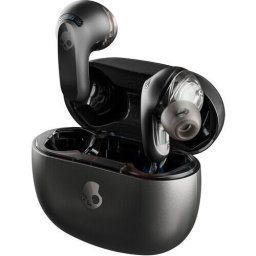 Casti True Wireless Skullcandy RAIL ANC True Wireless Earbuds Black, ANC, Bluetooth 5.2, Autonomie 38h