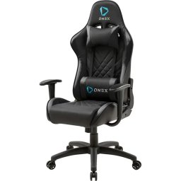 Scaun Gaming ONEX GX220 AIR, Max 125 kg, Spuma, Cadru metalic, PVC, Negru