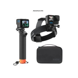 Kit accesorii GoPro AdventureHandler, Head Strap, Clip mount, Case, grip flotant, curea cap, carcasa transport
