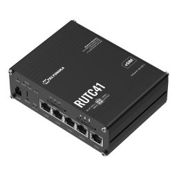 Router Industrial TELTONIKA, 4G LTE Cat 4, Wi-Fi 6 Dual-Band, 5x Gigabit Ethernet