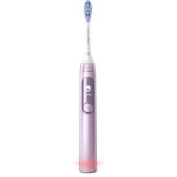 Periuta de dinti electrica Philips Sonicare Advanced Clean Special Edition HX3792/12, Senzor presiune, 5 moduri, QuadPacer, SmartTimer, Ecran inteligent, Autonomie 14 zile, Roz metalic