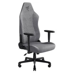 Scaun de gaming Razer Iskur V2 X, Spuma, Cotiere 2D, Perna lombara integrata, Cadru din otel, Gri deschis
