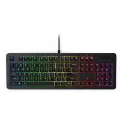 Tastatura Lenovo GY41N91873, Gaming, Full-size, RGB LED, US English, Cu fir, Anti-ghosting