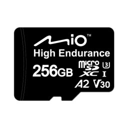 Card de memorie Mio MiVue, 256 GB, MicroSDXC, UHS-I U3, V30, A2