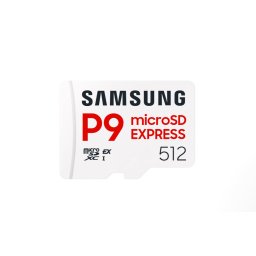 Card de memorie Samsung MB-MK512T/WW, 512GB, MicroSDXC, UHS-I U3 V30 A1