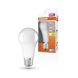 Bec LED Osram LED STAR A75 E27, 10W (75W), 1055 lm, lumina calda (2700K), clasa energetica F