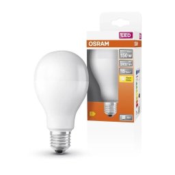 Bec LED Osram LED STAR FR A150 E27, 19W (150W), 2452 lm, lumina calda (2700K), clasa energetica E