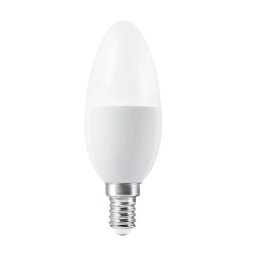Bec LED, Osram, E14, B35, 4.9W = 40W, 470lm, 2700K, Alb cald