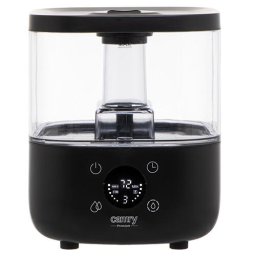 Umidificator de aer CAMRY CR 7973 black, ultrasonic, 5L, 23W, Higrometru, Aromaterapie