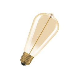 Bec LED vintage (decorativ) OSRAM 1906 Gold, ST64, filament magnetic, E27, 2.2W (16W), 150 lm, lumina calda (2700K), clasa energetica G