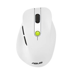 Mouse Asus, Wireless, Bluetooth, 2400 DPI, Design ergonomic, Alb