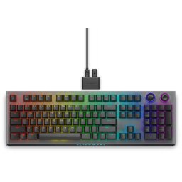 Tastatura Gaming Dell Alienware, US Layout, Mecanica, RGB, Tri-Mode