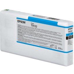 Cartus cerneala Epson C13T913200, Cyan, 200 ml, Original