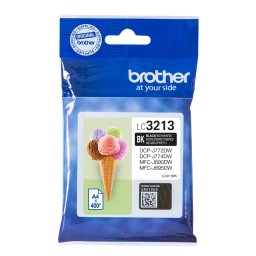 Cartus cerneala Brother LC3213BK, Negru, 400 pagini