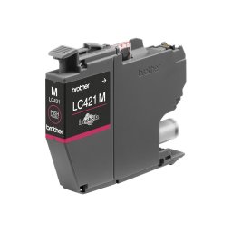 Cartus cerneala Brother LC421M, Magenta, 200 pagini, Original
