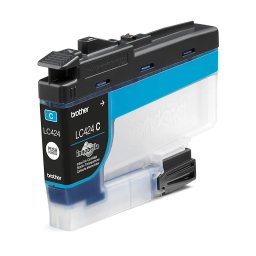 Cartus cerneala Brother LC424C, Cyan, 750 pagini