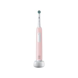 Periuta de dinti electrica Oral-B Pro Series 1, Curatare 3D, 3 moduri periaj, Timer, Senzor de presiune, 1 capat inclus, Roz