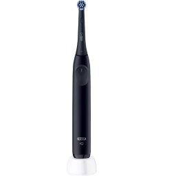 Periuta de dinti electrica Oral-B iO2, 3 moduri periaj, 1 capat inclus, Senzor de presiune, Negru