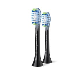 Rezerve periuta de dinti electrica Philips Sonicare Premium Plaque Defence HX9042/88, 2 bucati, Negru