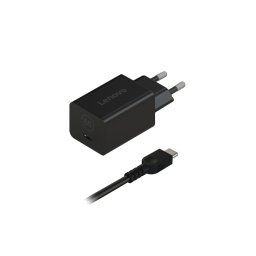 Incarcator retea Lenovo GaN Nano, 65W USB-C, Negru