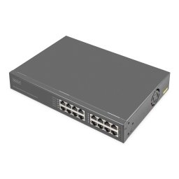 Injector PoE Digitus, 8 porturi Gigabit, Buget PoE 250W