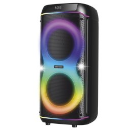 Boxa Portabila Daewoo DPS80, 80W RMS, redare USB si card, telecomanda, microfon wireless, lumini LED, mod karaoke, conectare wireless, Negru