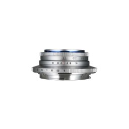 Obiectiv Manual Laowa 10mm F4 APS-C Cookie, L-mount, Argintiu