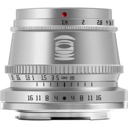 Obiectiv Manual TTArtisan 35mm F1.4 APS-C, L-mount, Silver