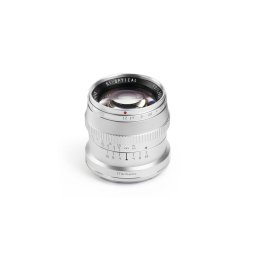 Obiectiv Manual TTArtisan 50mm F1.2 APS-C, L-mount, Siler