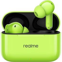 Casti Realme In-Ear, Buds T200, Verde Neon