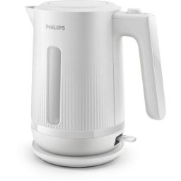 Fierbator Philips seria 300 HD9411/00, 1, 7L, 2200W, Filtru, Baza rotativa, Alb