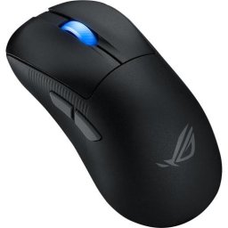 Mouse Gaming Wireless ASUS ROG KERIS II ORIGIN, 42000DPI, Senzor Optic ROG AimPoint Pro, ROG Micro Switch II, ROG SpeedNova 8K Wireless Technology, 65gr. Negru
