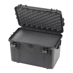 Cutie rigida de protectie Panaro MAX400HDS cu Bureti de Densitate Mare, Negru