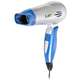 Uscator de par pentru voiaj Lafe SWS-001.1, 1200 W, 2 Niveluri temperatura, 2 Viteze, Pliabil, Albastru/Argintiu